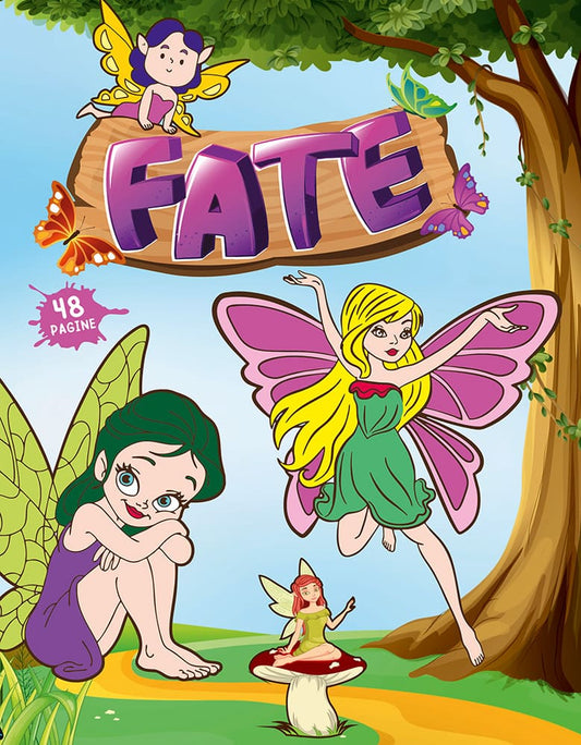 ALBO COLOR 48 PAG. GLITTER - FATE