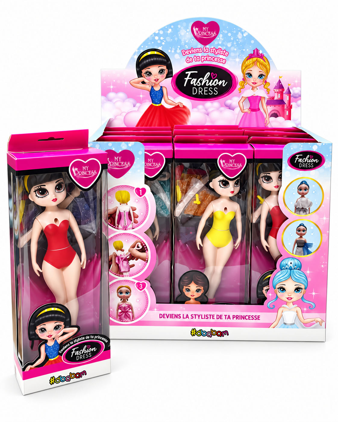 FASHION DRESS MY PRINCESS - SBABAM display da 9