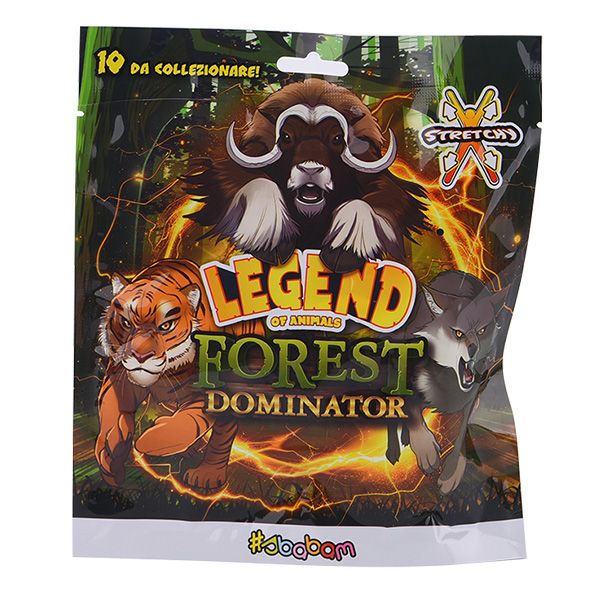 LEGEND OF ANIMAL DOMINATORI DELLE FORESTE - SBABAM CRAVATTINO DA 9